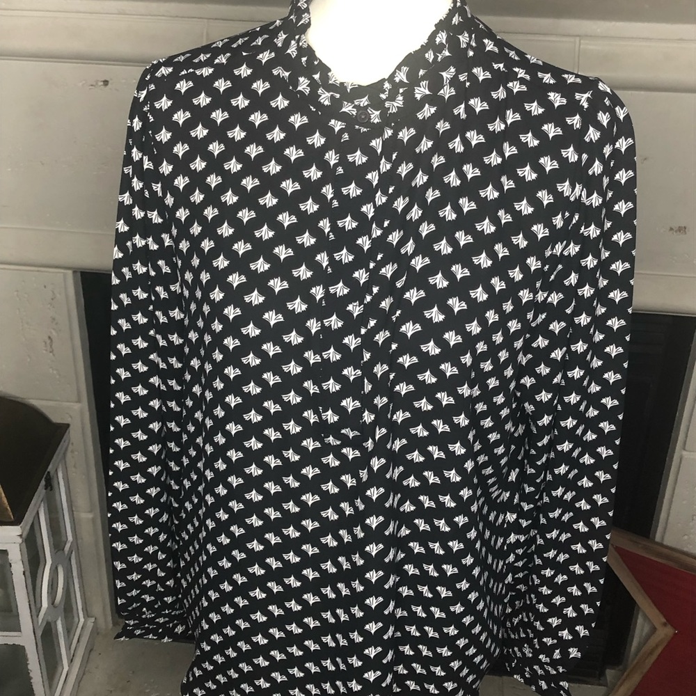 Loft blouse size large.